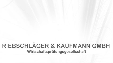 RIEBSCHLÄGER & KAUFMANN GMBH Wirtschaftsprüfungsgesellschaft, Düsseldorf